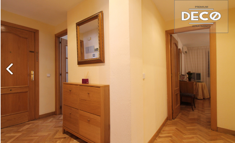 apartment from day apartment for rent for companies in Madrid Pacífico